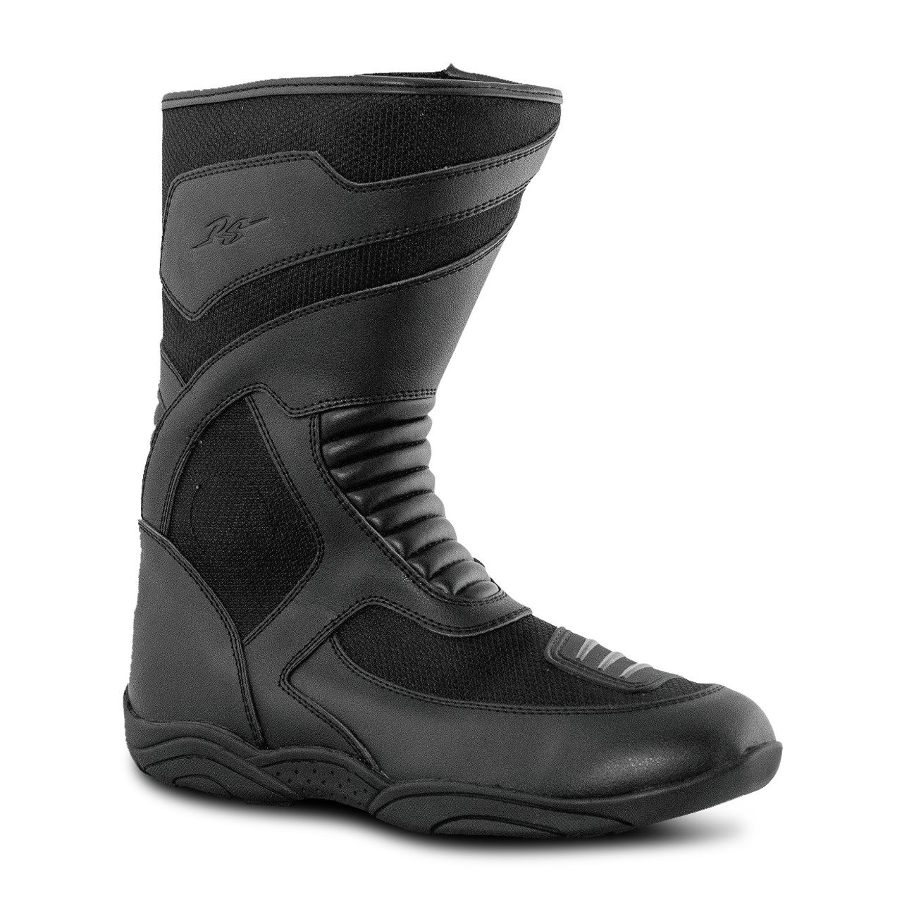 Rusty Stiches Boots Hanky Motorcycle Boots Black - Image 5