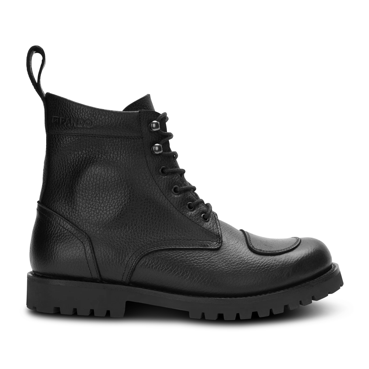 Pando Moto Tabi Motorcycle Boots Black - Image 2