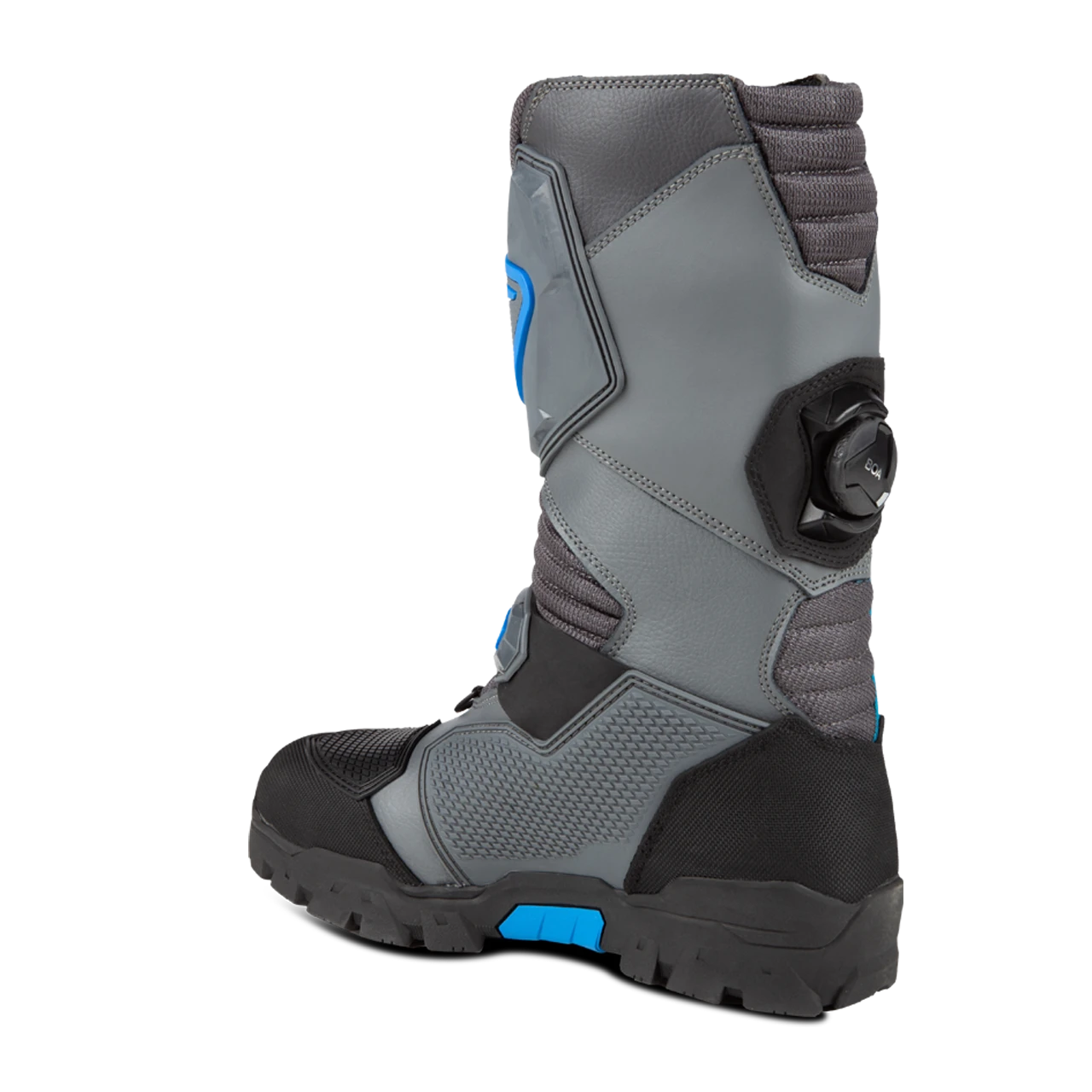 KLIM Havoc GTX BOA Snowmobile Boots Castlerock-Electric Blue Lemonade - Image 6