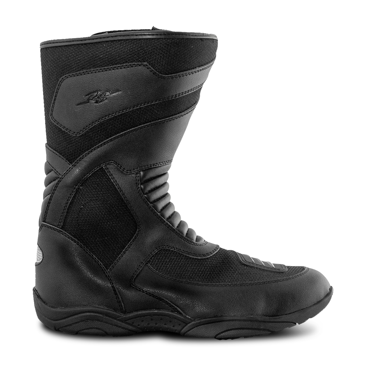 Rusty Stiches Boots Hanky Motorcycle Boots Black - Image 2