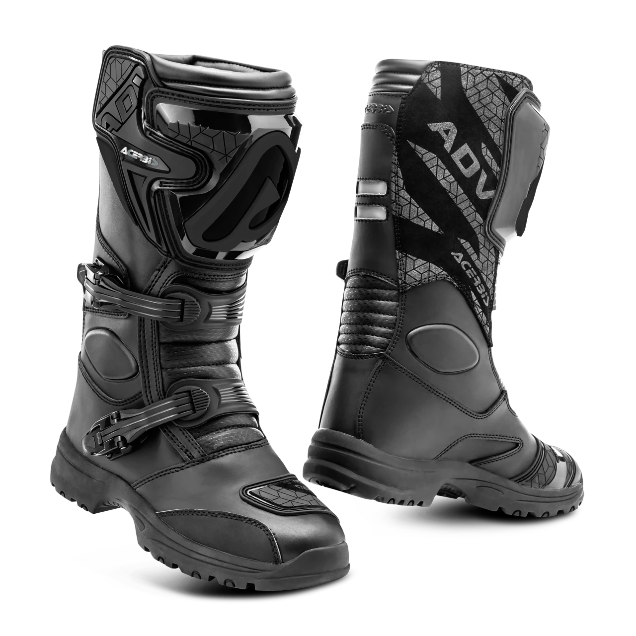 Acerbis X-Stradhu Motorcycle Boots Black - Image 2