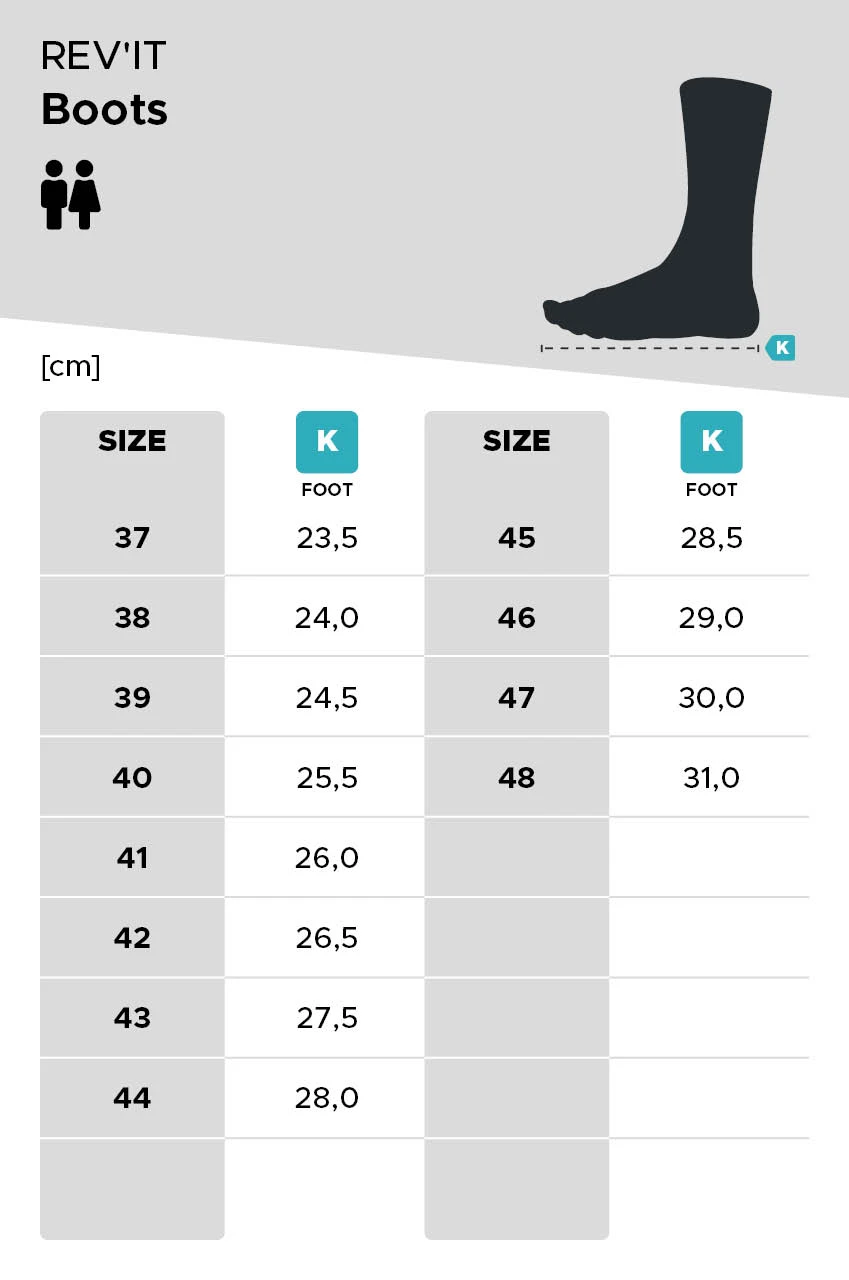 Rev'It! Everest GTX Motorcycle Boots Black