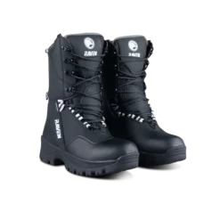 Raven Rush Snowmobile Boots Black-White