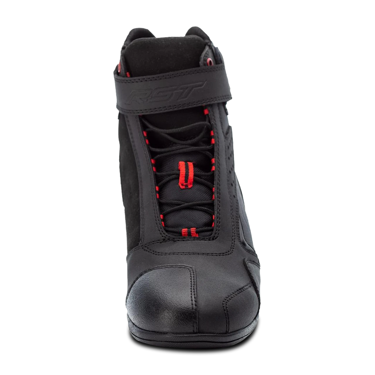 RST Frontier Motorcycle Boots Black-Red - Image 3