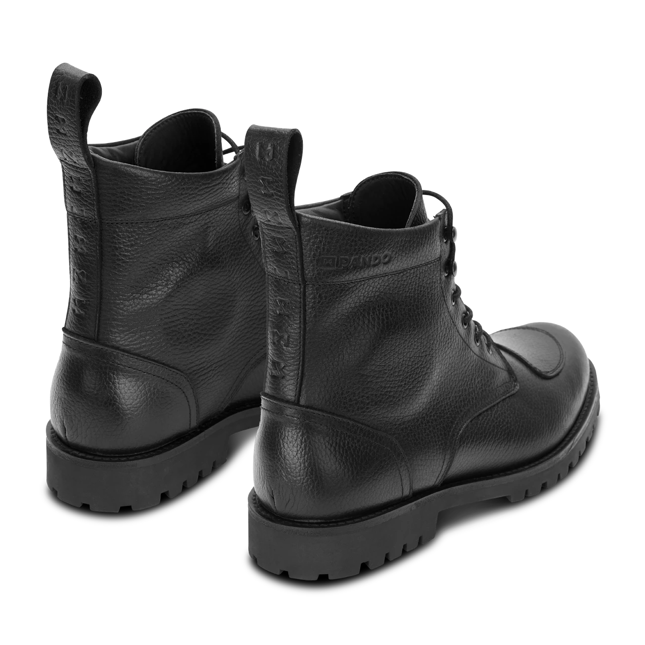 Pando Moto Tabi Motorcycle Boots Black - Image 4