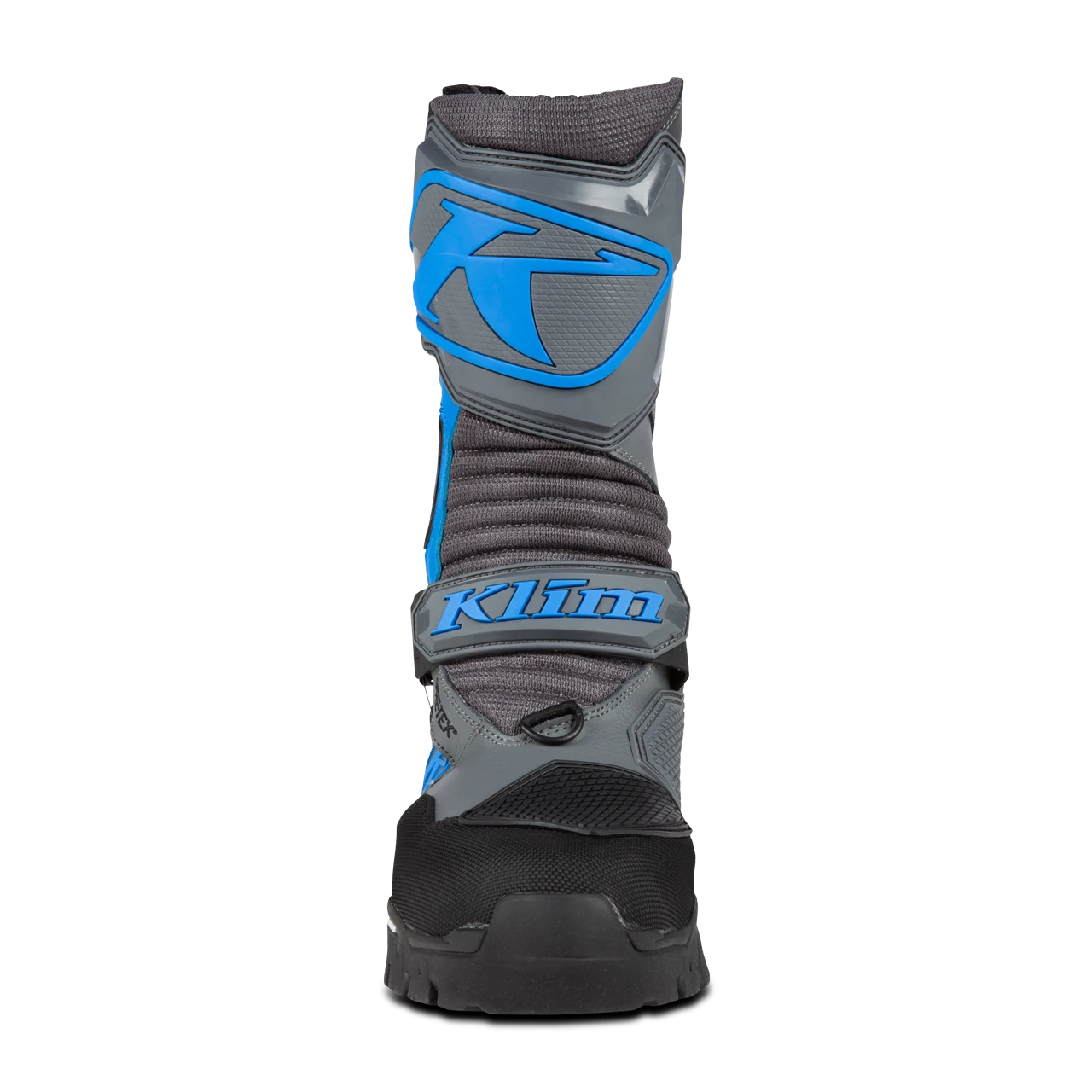 KLIM Havoc GTX BOA Snowmobile Boots Castlerock-Electric Blue Lemonade - Image 3