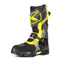 Klim Adventure GTX Motorcycle Boots Grey-Hivis