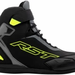 RST Sabre Moto Boots - Black/Grey/Fluo Yellow