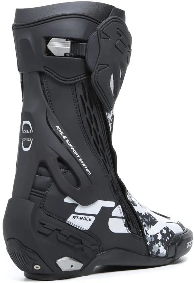 TCX RT-Race Boots - Black/White/Grey - Image 3