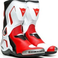 Dainese Torque 3 Out Boots - Black/White/Lava Red